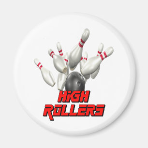 Hohe Rollen-Bowling Magnet
