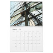 Hohe Schiffs-Monatskalender Kalender (Feb 2027)