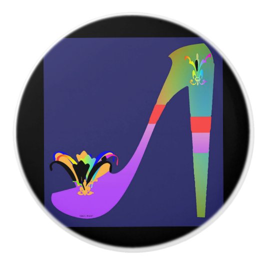 HOHE SCHNELLE HOHE HÖHE KERAMIKKNAUF (Vorderseite)