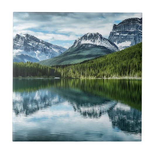 Hohe See-Reflexion Fliese (Vorderseite)