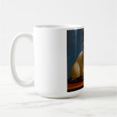 Hohe Siamesen-Katzen-Tasse Kaffeetasse (Links)