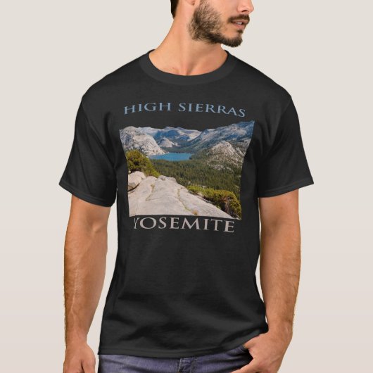 Hohe Sierra Dunkelheit T - Shirt (Vorderseite)