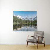 Hohe Sierra See-Spiegel-Reflexion Wandteppich (Beispiel (Horizontal))