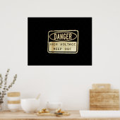 Hohe Spannung Poster (Küche)