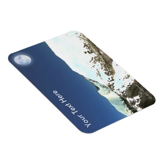 Hohe Spitzen - dünne Luft Magnet (Rechte Seite)