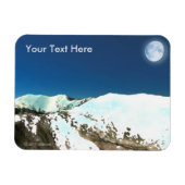 Hohe Spitzen - dünne Luft Magnet (Horizontal)