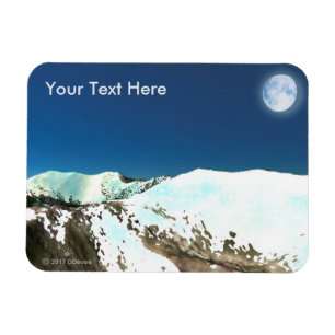 Hohe Spitzen - dünne Luft Magnet