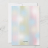 Hohe Spitzen-Snowboarder-Einladung Einladung (Rückseite)