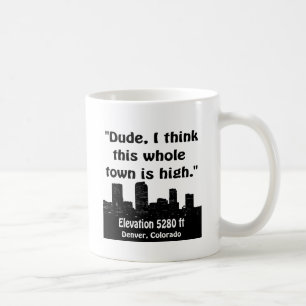 Hohe Stadt Denvers Kaffeetasse