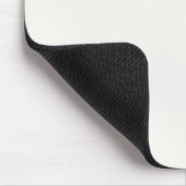 Hohe Standards, geringe Toleranz Minimalistisches  Mousepad (Ecke)