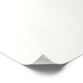 Hohe Standards, geringe Toleranz Minimalistisches Poster (Ecke)