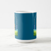 hohe stehende Giraffe Kaffeetasse (Mittel)