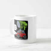 Hohe Strahlen Kaffeetasse (Vorderseite Links)