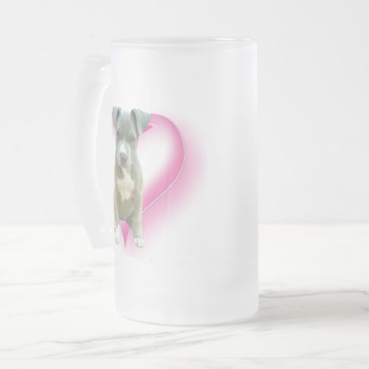 Hohe Tasse Pitbull Welpen (Vorderseite Links)