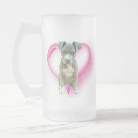 Hohe Tasse Pitbull Welpen (Links)