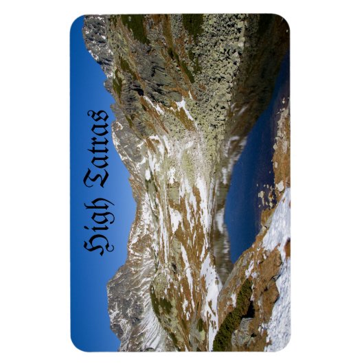 Hohe Tatra Magnet (Vertikal)