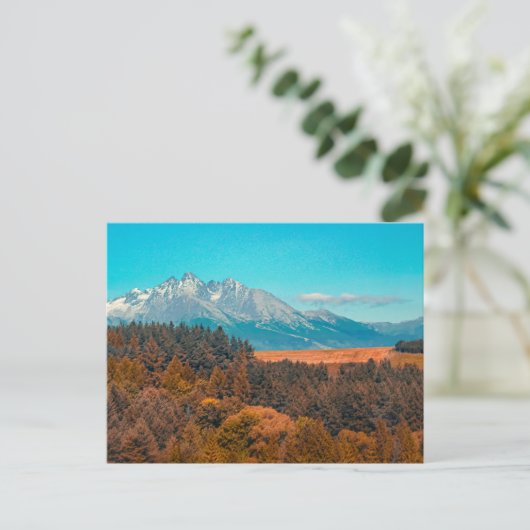 Hohe Tatra Postkarte (Stehend Vorderseite)