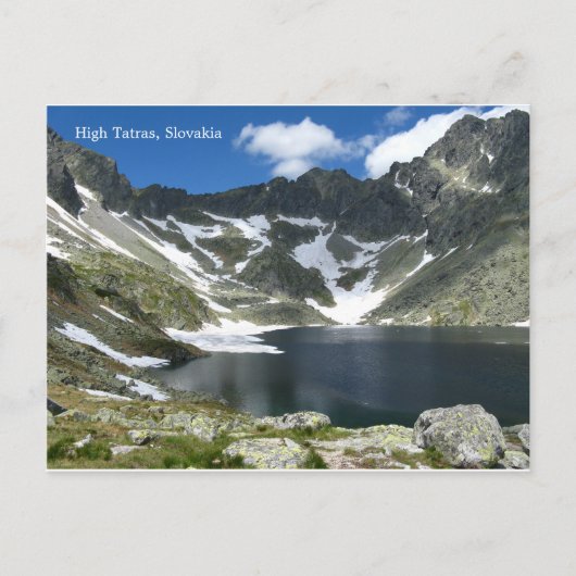 Hohe Tatra, Slowakei Postkarte (Vorderseite)