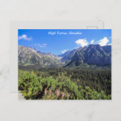 Hohe Tatra, Slowakei, Postkarte (Vorne/Hinten)