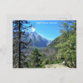 Hohe Tatra, Slowakei, Postkarte (Vorne/Hinten)