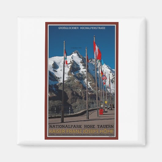 Hohe Tauern - Kaiser Franz Josef Hohe Tauern Magnet (Vorne)