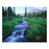 HOHE UINTAS WILDERNESS, UTAH. Stillwater Fork Fotodruck (Vorne)