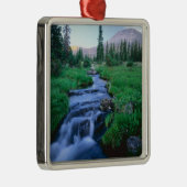 HOHE UINTAS WIRD UNS, UTAH. Stillwassergabel Silbernes Ornament (Rechts)