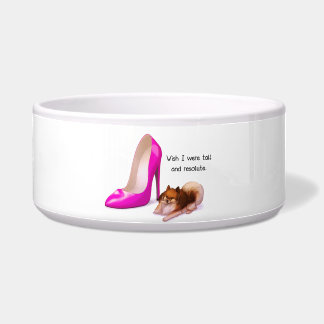 Hohe und entschlossene Hundeschüssel Napf