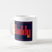 Hohe Vati-Logo-Tasse Kaffeetasse (Vorderseite Links)