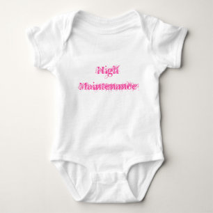 Hohe Wartung - aber wert. Baby Strampler