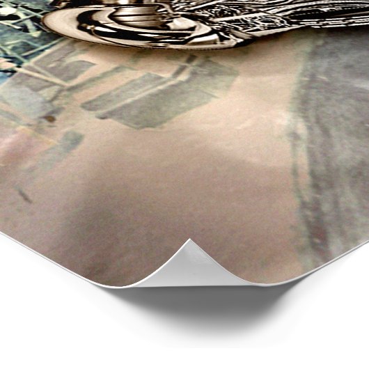 Hohe Wartung (Druck) Poster (Ecke)