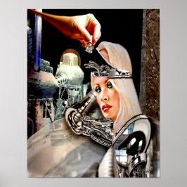 Hohe Wartung (Druck) Poster