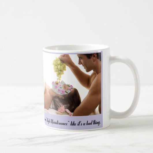 Hohe Wartung Kaffeetasse (Rechts)