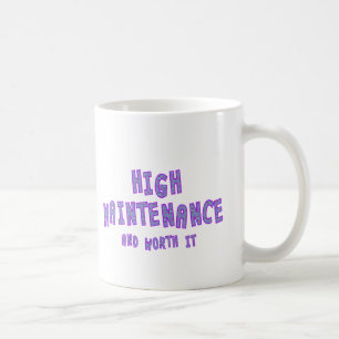 Hohe Wartung u. wert sie Kaffeetasse