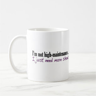 Hohe Wartungs-Schuhe Kaffeetasse
