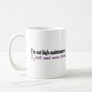 Hohe Wartungs-Schuhe Kaffeetasse