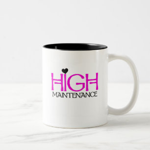 Hohe Wartungs-T-Shirts und Geschenke Zweifarbige Tasse