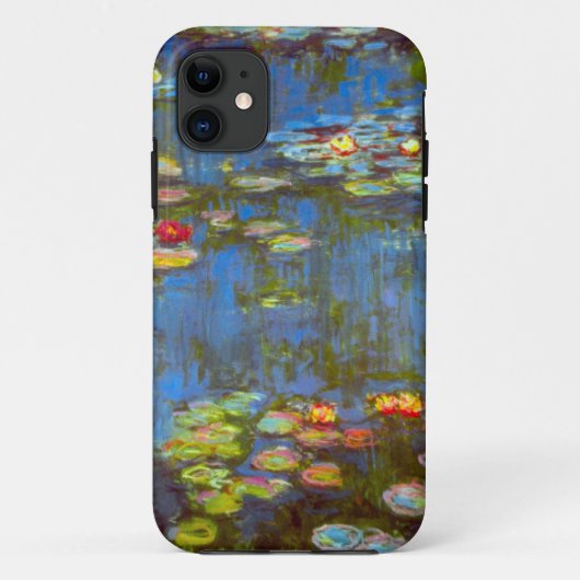 Hohe Wasser-Lilien Res Claude Monet Case-Mate iPhone Hülle (Rückseite)