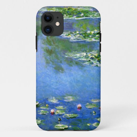 Hohe Wasser-Lilien Res Claude Monet Case-Mate iPhone Hülle (Rückseite)