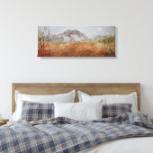 Hohe Wiese Leinwanddruck (Insitu (Schlafzimmer))