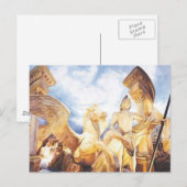 "Hohe Winde" Caesars Palast Wasserfarbe Postkarte (Vorne/Hinten)