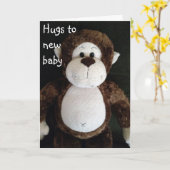 HÖHE ZU IHREM NEUEN BABY KARTE (Gelbe Blume)