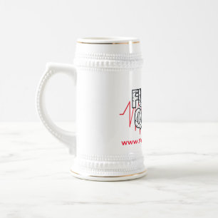 Hohe zukünftige Beben-Tasse Bierglas