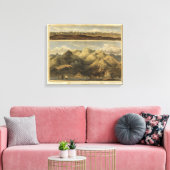 Höhen, Berge Schottlands Leinwanddruck (Insitu (Wohnzimmer))