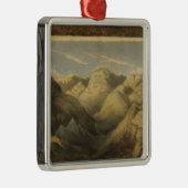 Höhen, Berge von Schottland Silbernes Ornament (Rechts)