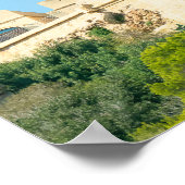 Höhen der Gozo-Citadella Poster (Ecke)