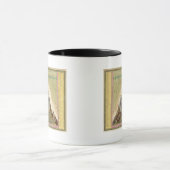 Höhen der wichtigsten Berge der Welt 2 Tasse (Zentrum)
