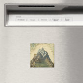 Höhen der wichtigsten Berge der Welt Magnet (In Situ (Geschirrspüler))