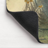 Höhen der wichtigsten Berge der Welt Mousepad (Ecke)
