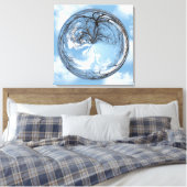 Höhen des Himmelsbaums und Himmel in Blase Leinwanddruck (Insitu (Schlafzimmer))